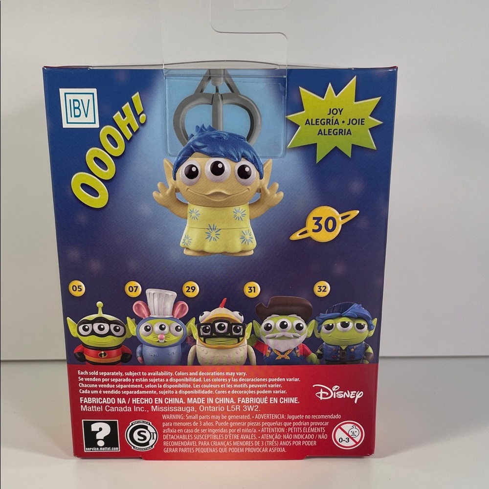 Inside Out Joy Remix Alien Action Figure - Blue and Yellow - Picture 2 of 2